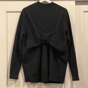 COS oversize bow-back sweater - 100% wool